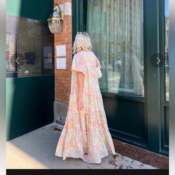 Coco Mcall Piece of Peony Maxi Dress - Picture 3 of 6